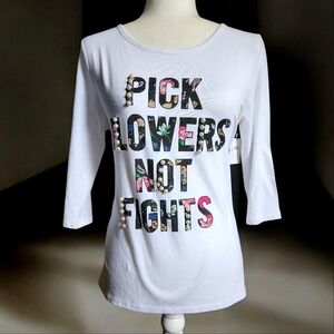 💖Fashionable Arizona Jean Co. Anti-Bullying Girl's Shirt Size 2XL